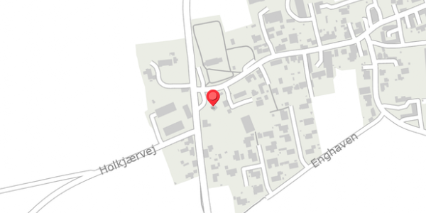 Trafikstøjkort på Erslevvej 2, . , 8370 Hadsten