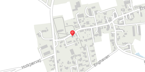 Trafikstøjkort på Erslevvej 10, . , 8370 Hadsten