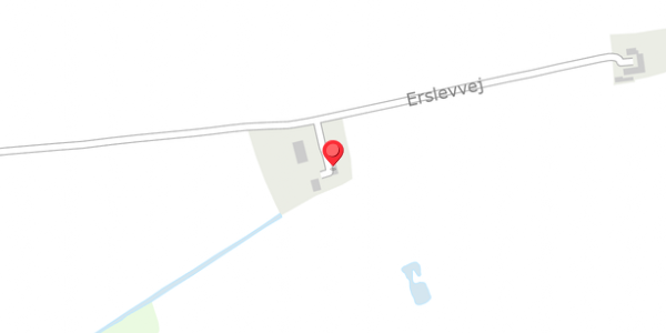 Trafikstøjkort på Erslevvej 36, . , 8370 Hadsten