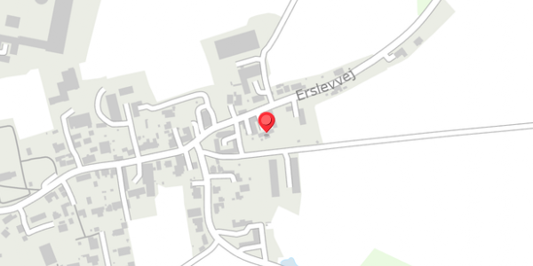 Trafikstøjkort på Erslevvej 40, . , 8370 Hadsten