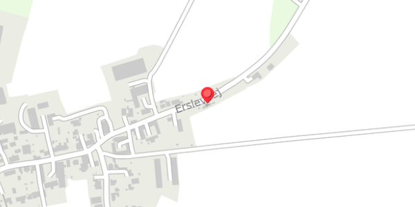 Trafikstøjkort på Erslevvej 44, . , 8370 Hadsten