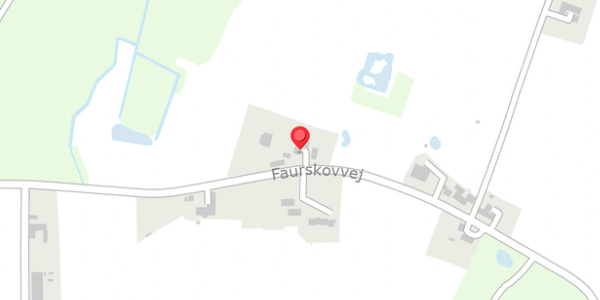 Trafikstøjkort på Faurskovvej 20, . , 8370 Hadsten
