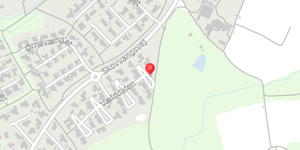 Trafikstøjkort på Vælddalen 17, . , 8370 Hadsten