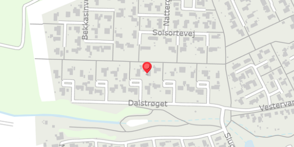 Trafikstøjkort på Dalstrøget 28, 8450 Hammel