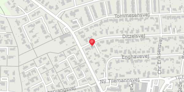 Trafikstøjkort på Ditzelsvej 4, . , 8450 Hammel