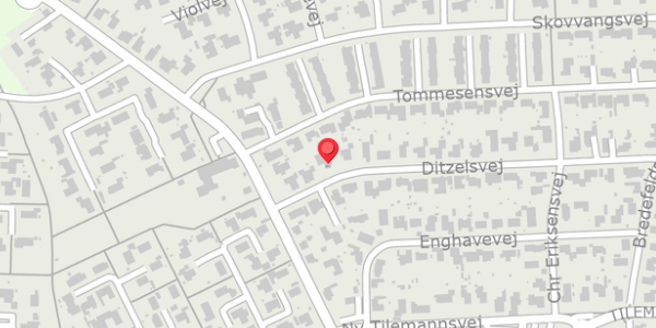 Trafikstøjkort på Ditzelsvej 5, . , 8450 Hammel
