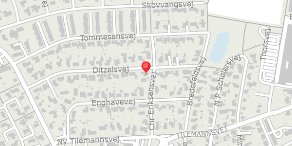 Trafikstøjkort på Ditzelsvej 28, . , 8450 Hammel