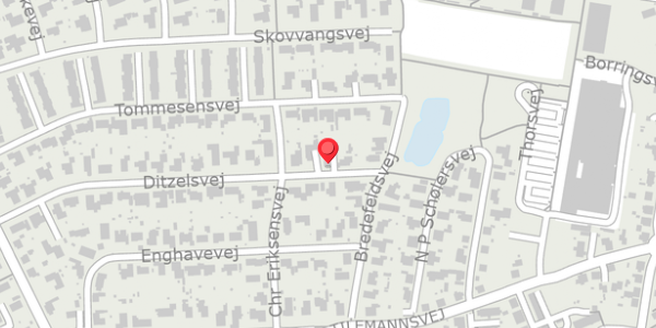 Trafikstøjkort på Ditzelsvej 35, . , 8450 Hammel