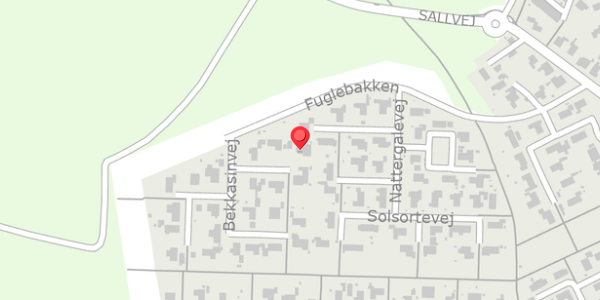 Trafikstøjkort på Duevej 5, 8450 Hammel