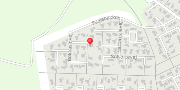 Trafikstøjkort på Duevej 6, . , 8450 Hammel