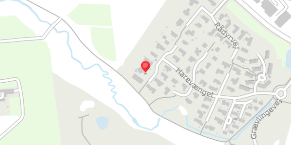 Trafikstøjkort på Harevænget 41, . , 8450 Hammel