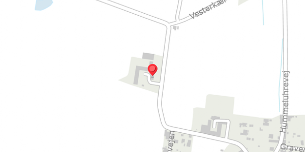 Trafikstøjkort på Hovvejen 21, 8471 Sabro