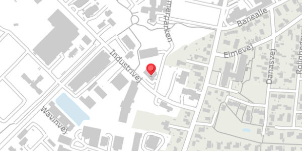 Trafikstøjkort på Industrivej 6A, . , 8450 Hammel