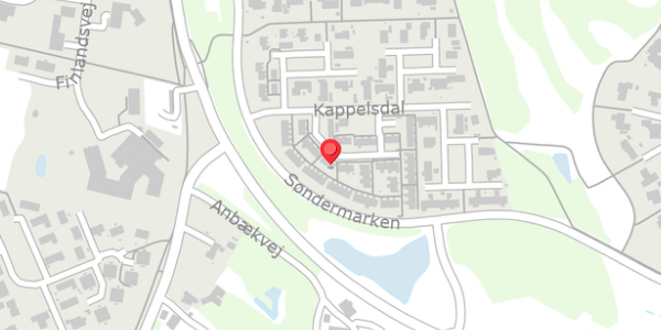 Trafikstøjkort på Kappelsdal 10B, . , 8450 Hammel