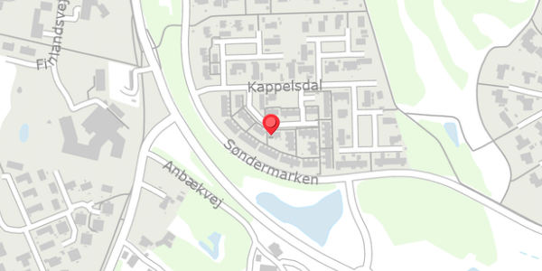 Trafikstøjkort på Kappelsdal 12A, . , 8450 Hammel