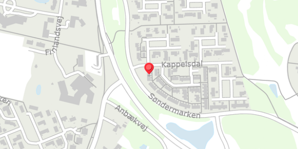 Trafikstøjkort på Kappelsdal 24, 8450 Hammel