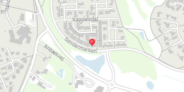 Trafikstøjkort på Kappelsdal 66, 8450 Hammel
