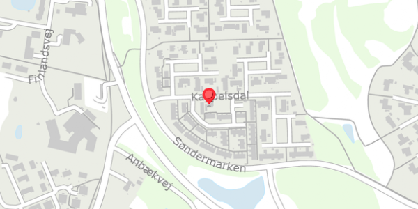 Trafikstøjkort på Kappelsdal 118, 8450 Hammel