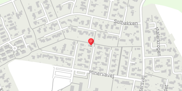 Trafikstøjkort på Minervavej 50, . , 8450 Hammel