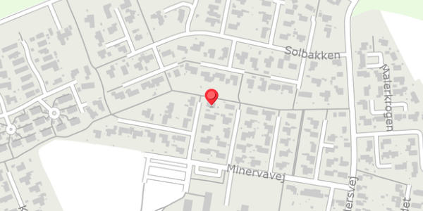 Trafikstøjkort på Minervavej 68, . , 8450 Hammel