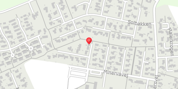 Trafikstøjkort på Minervavej 70, . , 8450 Hammel