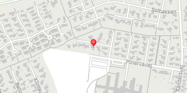 Trafikstøjkort på Minervavej 86, . , 8450 Hammel