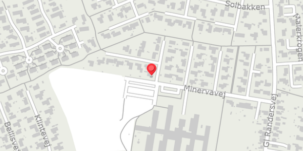 Trafikstøjkort på Minervavej 92, . , 8450 Hammel