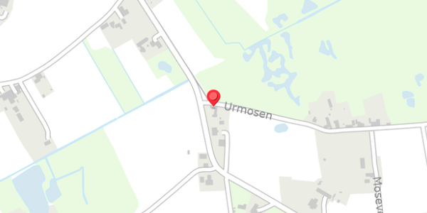 Trafikstøjkort på Mosevej 49, 8450 Hammel