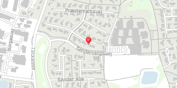 Trafikstøjkort på Præstemarksvej 8, . , 8450 Hammel