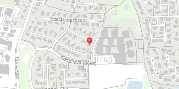 Trafikstøjkort på Præstemarksvej 28, . , 8450 Hammel