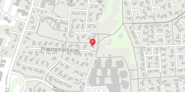 Trafikstøjkort på Præstemarksvej 50, . , 8450 Hammel