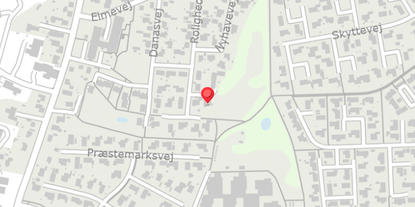 Trafikstøjkort på Rolighedsvej 21, 8450 Hammel