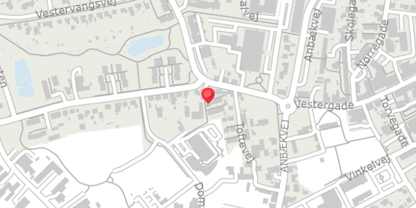 Trafikstøjkort på Sallvej 13, 8450 Hammel