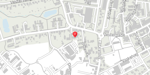 Trafikstøjkort på Sallvej 21, 8450 Hammel