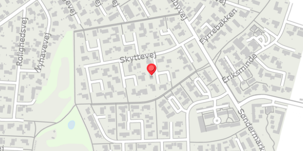Trafikstøjkort på Skyttevej 21, . , 8450 Hammel