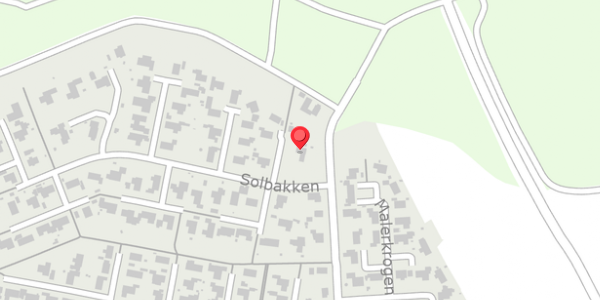 Trafikstøjkort på Solbakken 4, . , 8450 Hammel