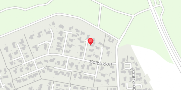 Trafikstøjkort på Solbakken 18, . , 8450 Hammel