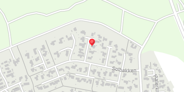 Trafikstøjkort på Solbakken 36, . , 8450 Hammel