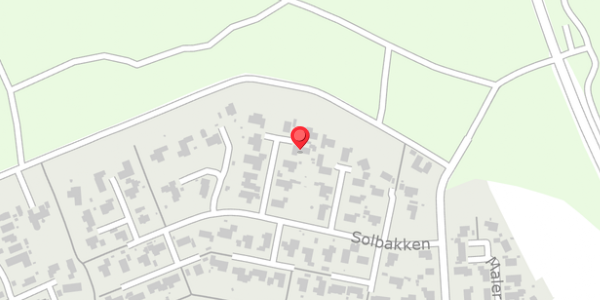 Trafikstøjkort på Solbakken 38, . , 8450 Hammel