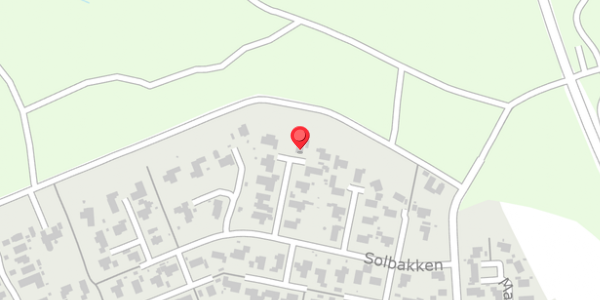 Trafikstøjkort på Solbakken 42, . , 8450 Hammel
