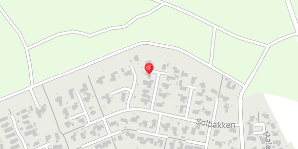 Trafikstøjkort på Solbakken 46, . , 8450 Hammel