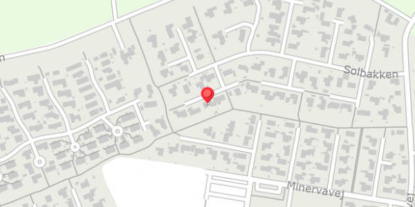 Trafikstøjkort på Solbakken 47, . , 8450 Hammel