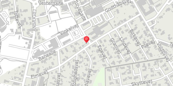 Trafikstøjkort på Torvegade 10, . , 8450 Hammel