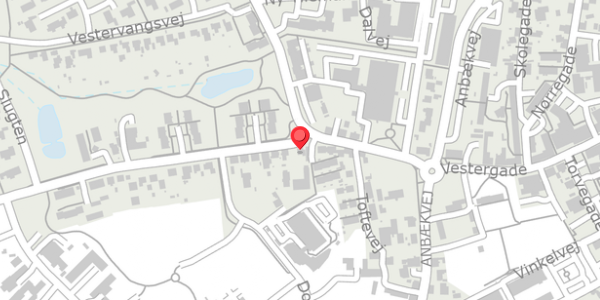 Trafikstøjkort på Vadstedvej 1, 8450 Hammel