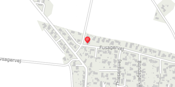 Trafikstøjkort på Fusagervej 38, . , 8382 Hinnerup