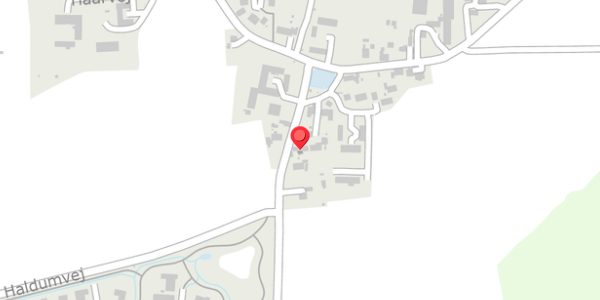 Trafikstøjkort på Haarvej 8, . , 8382 Hinnerup