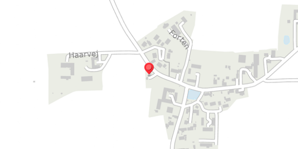 Trafikstøjkort på Haarvej 11, . , 8382 Hinnerup