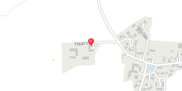 Trafikstøjkort på Haarvej 13, 8382 Hinnerup