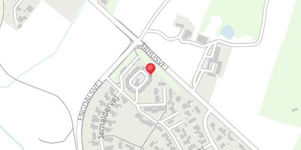 Trafikstøjkort på Jernaldervej 41, 8382 Hinnerup