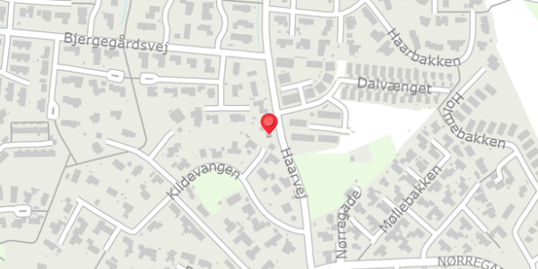 Trafikstøjkort på Kildevangen 10, . , 8382 Hinnerup